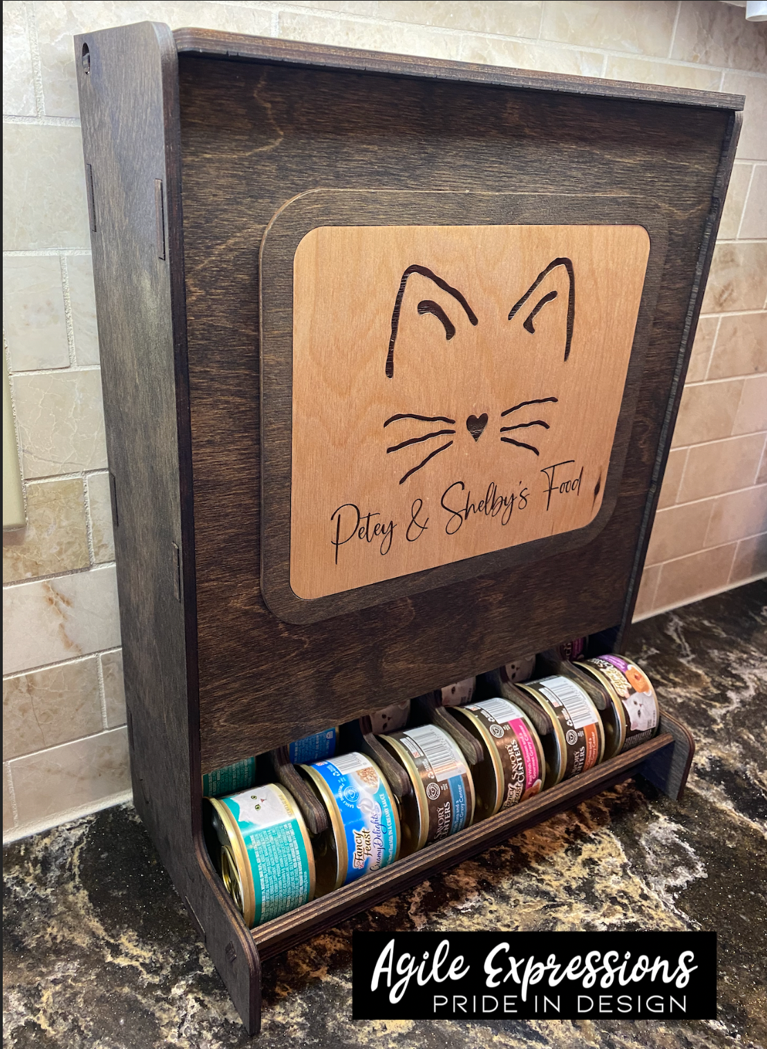 Cat Food Dispenser, Pet Food Storage, Pet Supplies, Food Storage